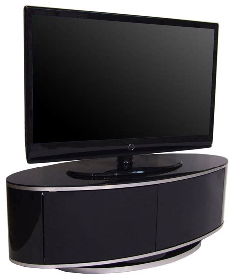 The 20 Best Collection of Swivel Black Glass Tv Stands