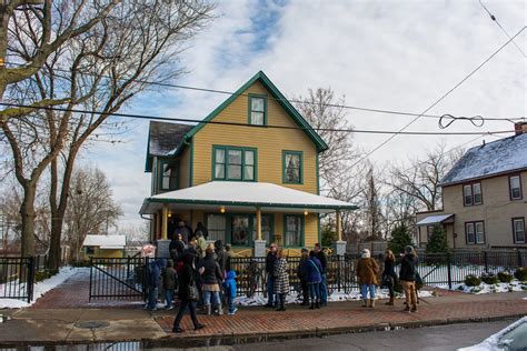 wide view of front - A Christmas Story House - 2014-11-28 | Flickr