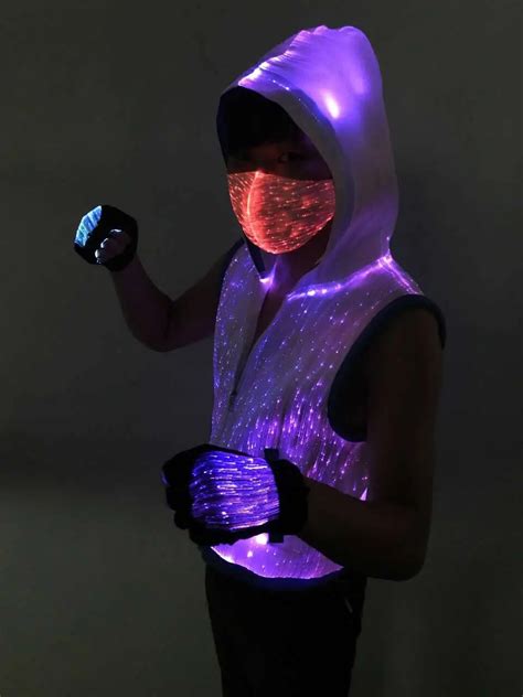 Aliexpress.com : Buy Optic fiber dance costume / LED light Suits / LED Vest / LED wedding dress ...