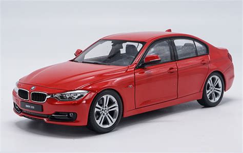 1/18 Welly FX BMW F30 3 Series 335i (Red) Diecast Car Model - LIVECARMODEL.com