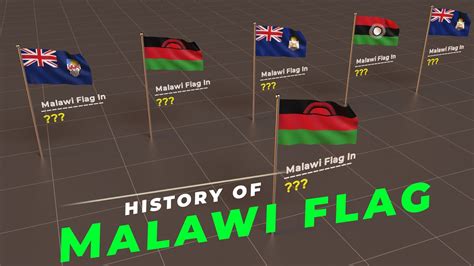 Timeline of Malawi Flag | Evolution of Malawi flag | Flags of the world | - YouTube