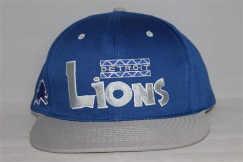 Vintage Detroit Lions NFL Snapback Hat