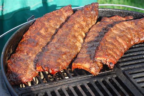 Ribs on the Weber Kettle Using the Grill-Roast Method - GrillGirl