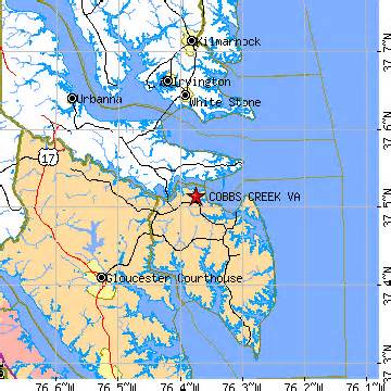 Cobbs Creek, Virginia (VA) ~ population data, races, housing & economy