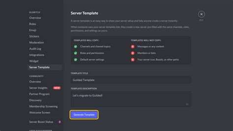 How To Use Discord Server Templates