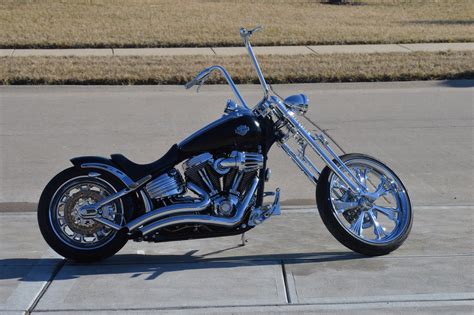 2008 Harley-Davidson® FXCWC Softail® Rocker™ C (Matte black), Wentzville, Missouri (613979 ...