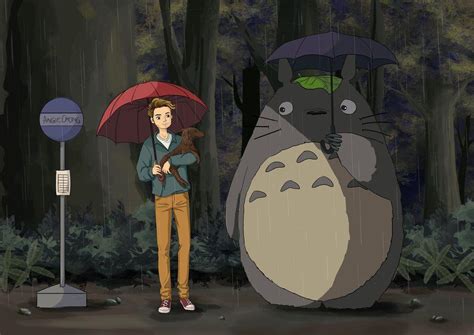 Totoro Bus Stop Wallpapers - Top Free Totoro Bus Stop Backgrounds - WallpaperAccess