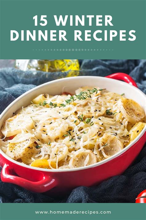 15 Winter Dinner Recipes | Easy and Homey Recipes for Dinner | Winter dinner recipes, Winter ...