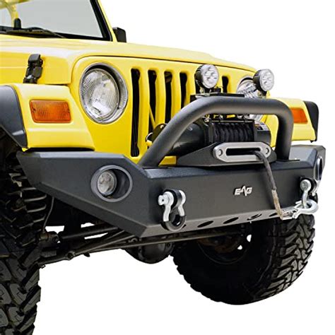 Upgrade Your Jeep TJ with the Best Front Bumper that Includes a Winch Mount - You Won't Believe ...