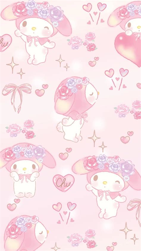 Pin on My Melody | Kawaii wallpaper, My melody wallpaper, Hello kitty iphone wallpaper