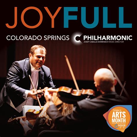 Colorado Springs Philharmonic - October is Arts Month