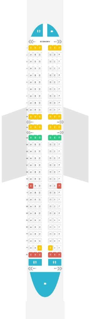 Easyjet A320 Seating Plan