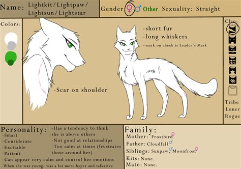 Warrior Cats Oc Template Deviantart They re far from high quality but ...