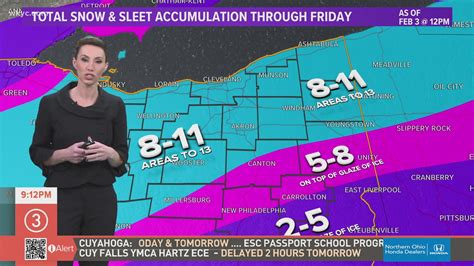 Northeast Ohio winter weather: Betsy Kling has live update on impact of storm | wkyc.com