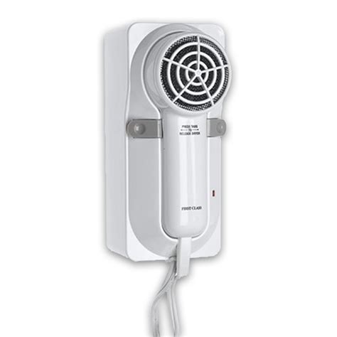 Jerdon JWM6CF 1600W Wall Mount Hair Dryer White #JP-JWM6CF