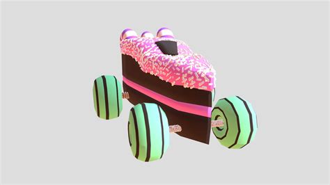 Sugar Rush Car - 3D model by ekpavl [02167ad] - Sketchfab