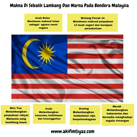 Makna Di Sebalik Lambang Dan Warna Pada Bendera Malaysia