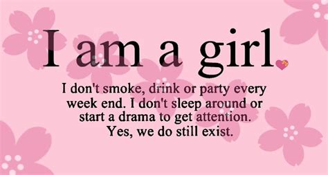 I am a girl. Cute Girly Quotes. Pretty Girly Sayings. #Girl #Girly ...