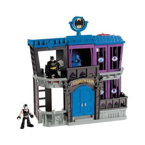 Imaginext DC Super Friends Batman Gotham Jail Playset for Crime Fighting Toys - Walmart.com