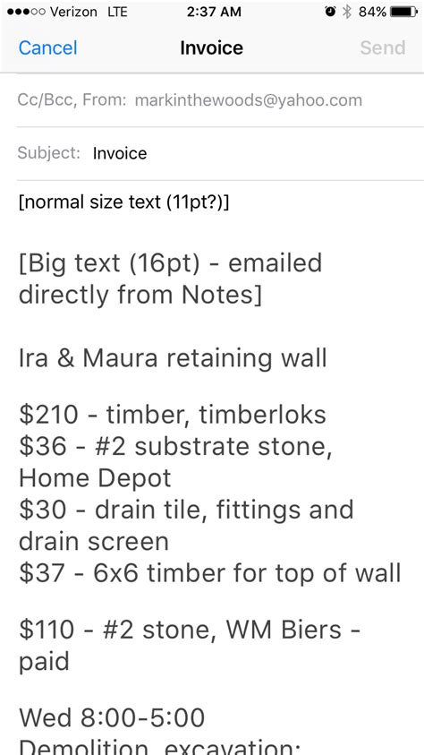 Font size in Notes, iOS 10 & later - Apple Community