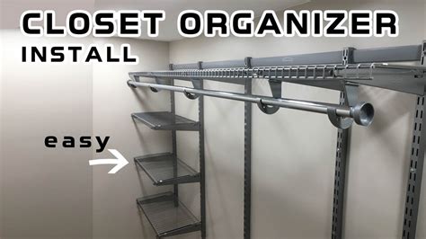 Rubbermaid Configurations Installation |How to Install Closet ...