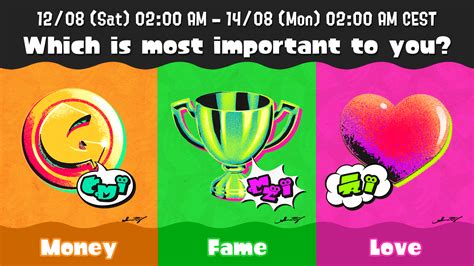 Splatoon 3 announces priorities-themed Splatfest