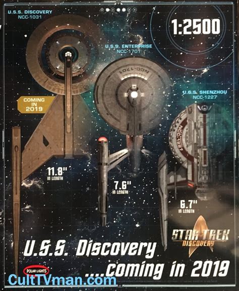 Round 2 News: Star Trek Discovery models! – CultTVman's Fantastic Modeling