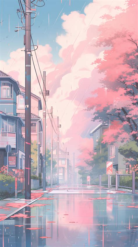 Pink phone wallpaper | Scenery wallpaper, Landscape wallpaper, Anime scenery wallpaper