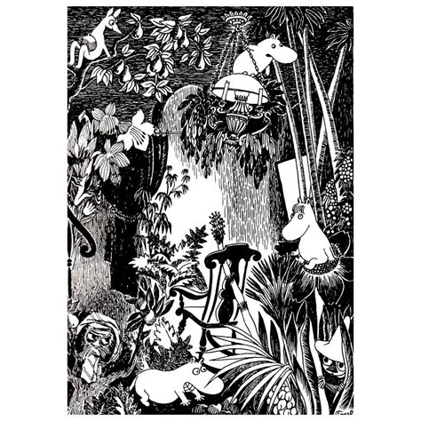 Zanders and Sons — Framed Moomin Print - Moominhouse Turns To Jungle ...