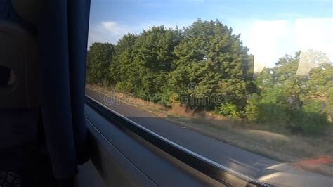 Window View of a Moving Bus Stock Video - Video of plants, drive: 166438487