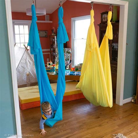 How to install a Sensory Swing, easy steps to DIY - Fort Birthday