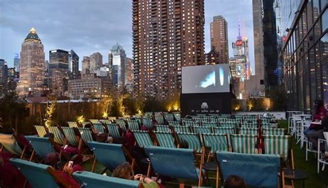 Catch a Movie Under the Stars at Rooftop Cinema Club in Houston