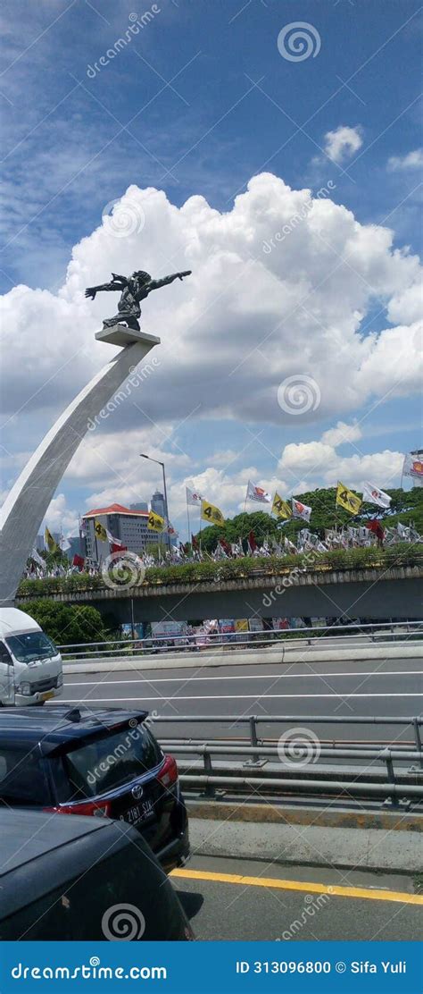 Historical Monuments in Indonesia, Jakarta Province Editorial Image - Image of jakarta ...