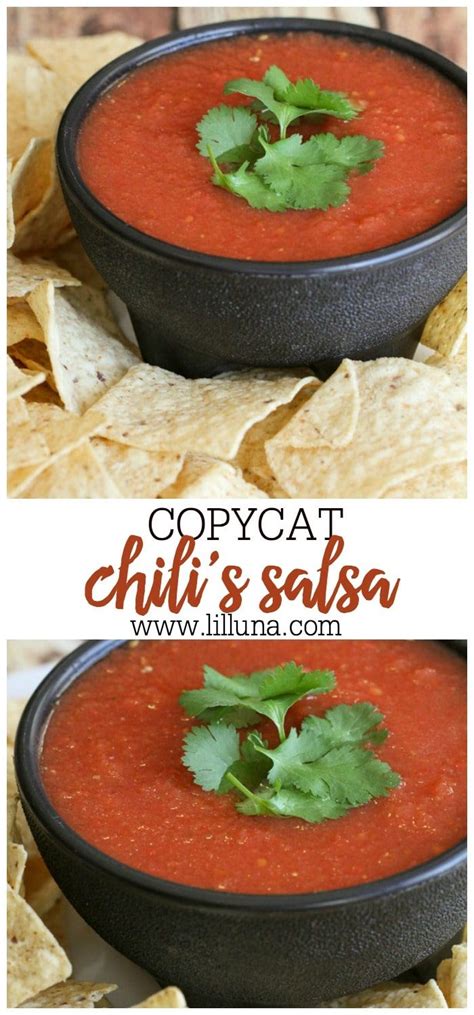 Chili's Salsa | Recipe | Chili's salsa recipe, Restaurant salsa recipe, Homemade salsa recipe