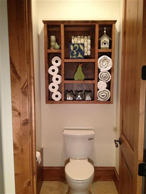 45 Creative and Inspiring Small Bathroom Storage Ideas 2019 24 - Viral ...