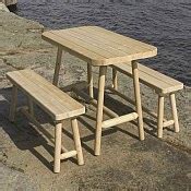 Wooden and Resin Picnic Tables & Outdoor Benches