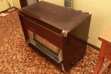 Sold Price: L55 VINTAGE WARM MORNING GAS HEATER - Invalid date CDT