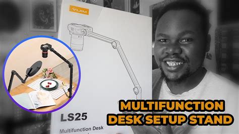 VIJIM LS25 Multifunction Desk Setup Stand ! - YouTube