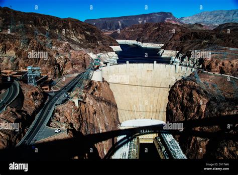 Hoover Dam Boulder City Nevada United States of America. Hoover Dam Stock Photo - Alamy