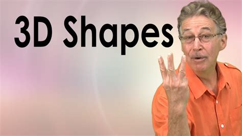 3D Shapes song for kids | Learn about 3D shapes | Jack Hartmann ...