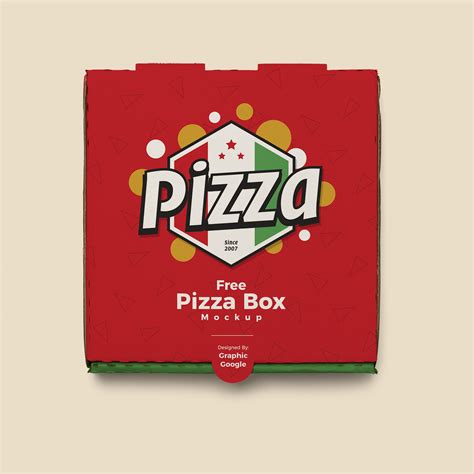 Free Pizza Box Mockup - Free Mockup World