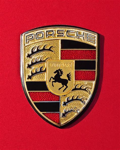 Porsche Symbol On Car