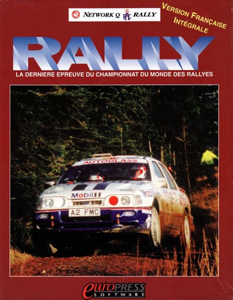 Network Q RAC Rally (1993) DOS box cover art - MobyGames