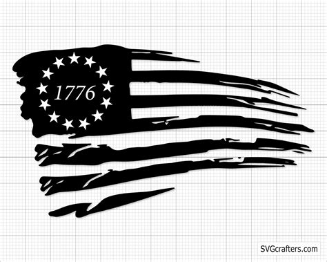 Betsy Ross svg 1776 svg American Flag SVG 4th july svg | Etsy