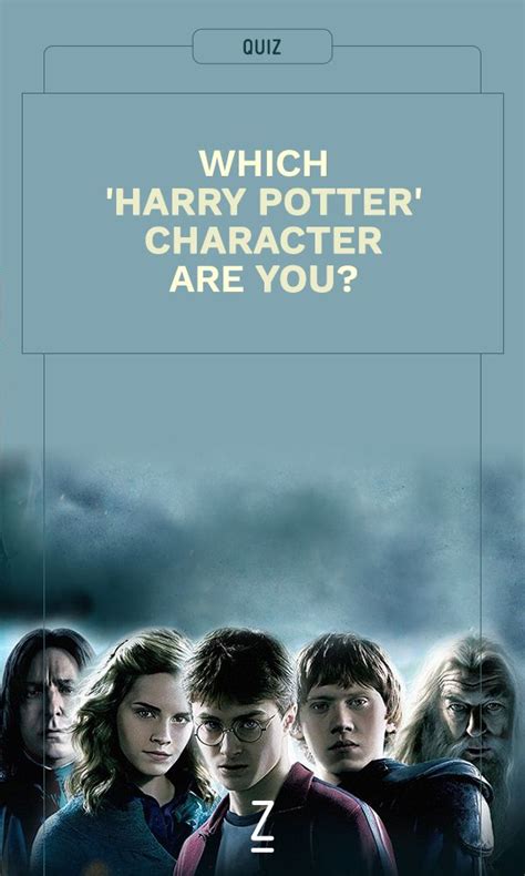 Which 'Harry Potter' Character Are You? | Harry potter quizzes, Harry ...