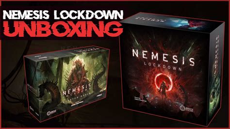 Nemesis LOCKDOWN Unboxing | Core Box + Stretch Goals - YouTube