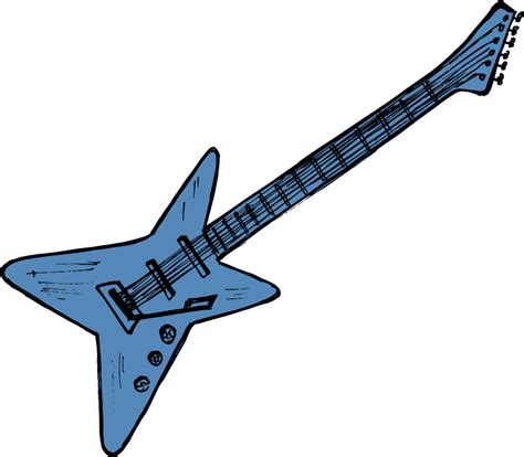 How To Draw An Electric Guitar