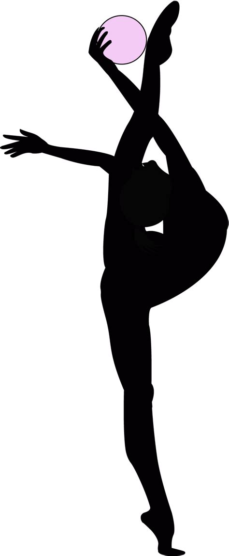 Gymnastics Silhouette PNG Download Image - PNG All | PNG All