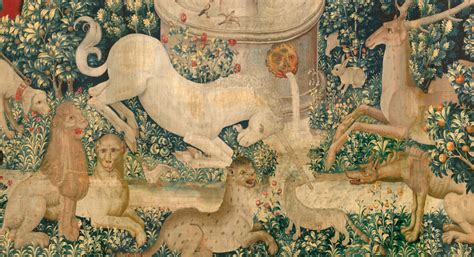 The Unicorn Tapestries (1495–1505) | Unicorn tapestries, Tapestry, Medieval artwork