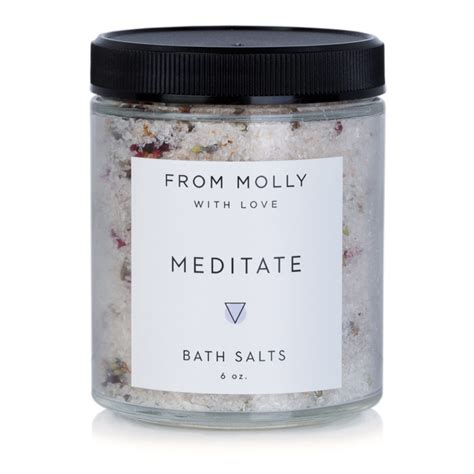 meditate bath salts ⋆ From Molly With Love